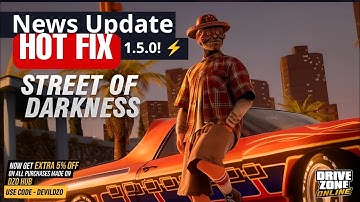 New Update 1.5.0 ! | Drive Zone Online: Hot Fix Is Out Guys @DriveZoneOnline @Devils2999 