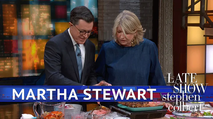 Martha Stewart And Stephen Grill Fish, Drink Sangria