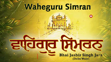 Waheguru Simran -Non Stop Bhai Jasbir Singh Jass - Relaxing