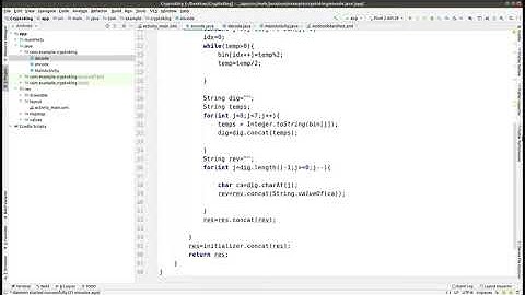 Cryptography Android App Part 2 | Encryption and Decryption Algorithms in Java | Semester Project