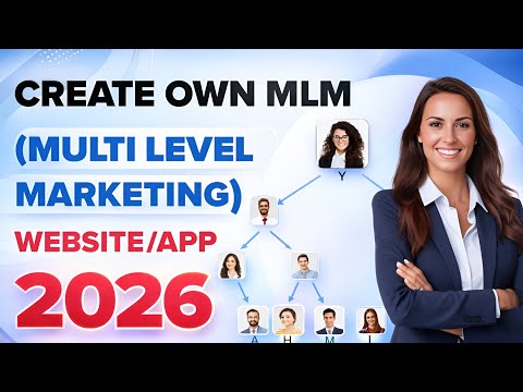 How To Create Multi Level Marketing (MLM) Website | Create MLM Website 2026 | Make MLM Website/Build