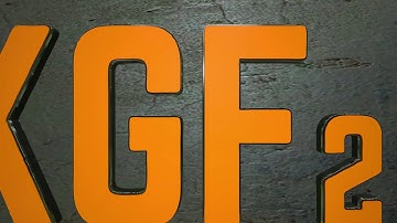 KGF Chapter 2 TEASER Title Animation I After Effects 2021