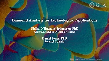Diamond Analysis for Technological Applications | GIA Knowledge Sessions Webinar