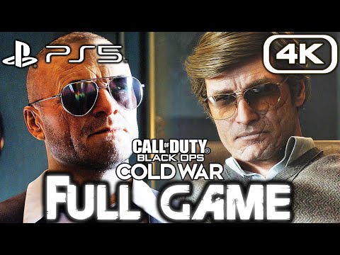 CALL OF DUTY BLACK OPS COLD WAR PS5 Gameplay Walkthrough FULL GAME (4K 60FPS) No Commentary