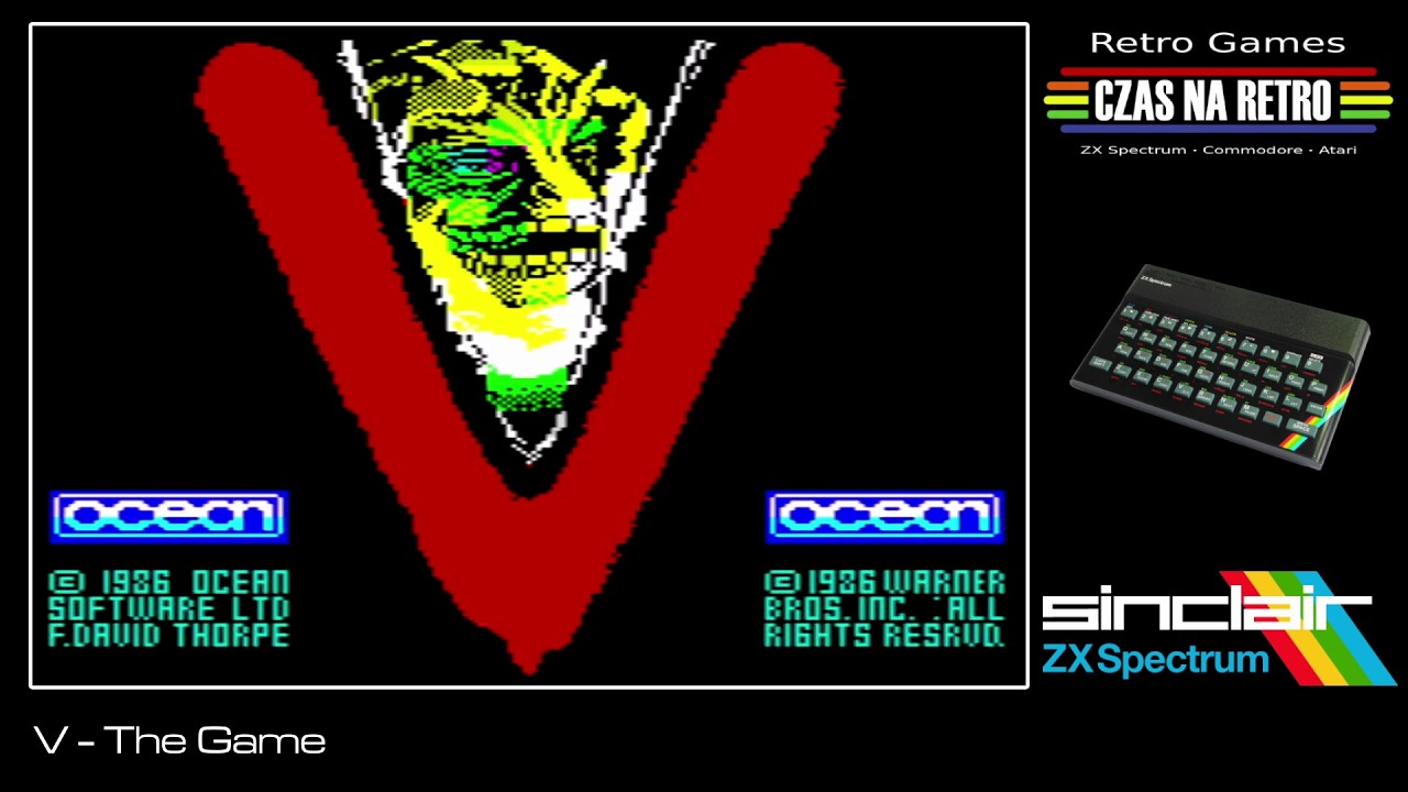 V - The Game (1986) - ZX Spectrum - YouTube