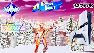 Fortnite Unreal Ranked Reload On PS5 Pro | Keyboard &amp; Mouse Gameplay | 120 FPS | 4K