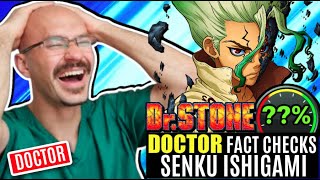 Doctor Fact-Checks Dr Stone Anime