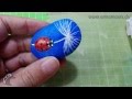 Ladybug on a dandelion seed - Rockpainting (presentation)