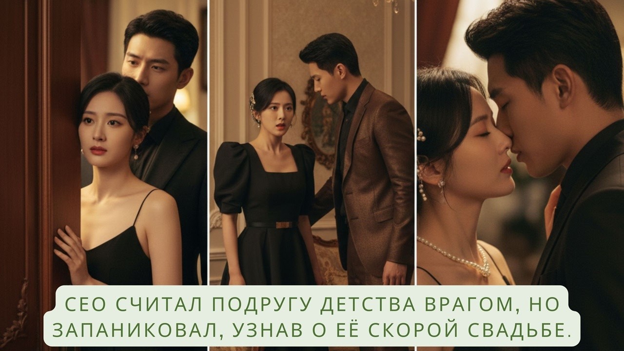 СЕО считал подругу детства врагом, но запаниковал, узнав о её скорой свадьбе#drama #film #дорама
