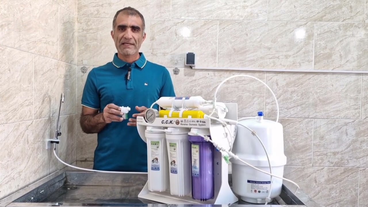 آموزش عیب یابی و تعویض شیر برقی دستگاه تصفیه آب خانگی