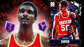 DARK MATTER RALPH SAMPSON GAMEPLAY!! ANOTHER 7'4 STUD BIG IN NBA 2K24 MyTEAM!!