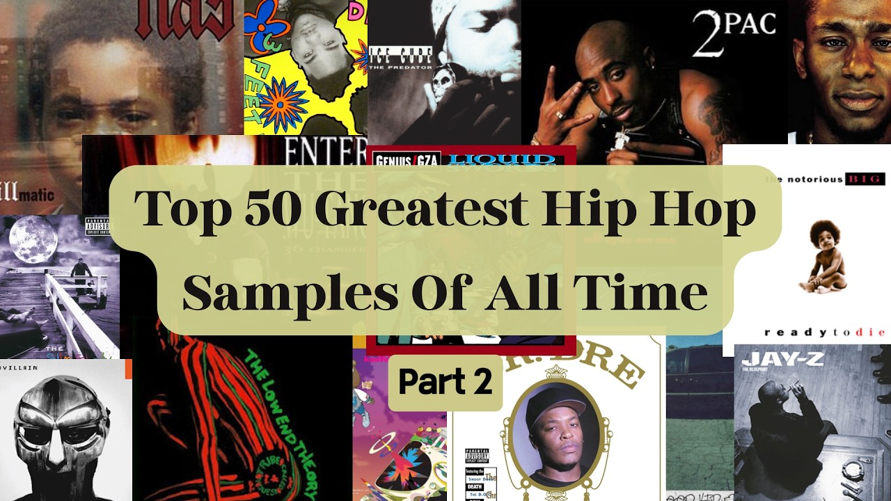 The 50 Greatest Hip Hop Samples Of All Time - Part 2 (26-1) - YouTube