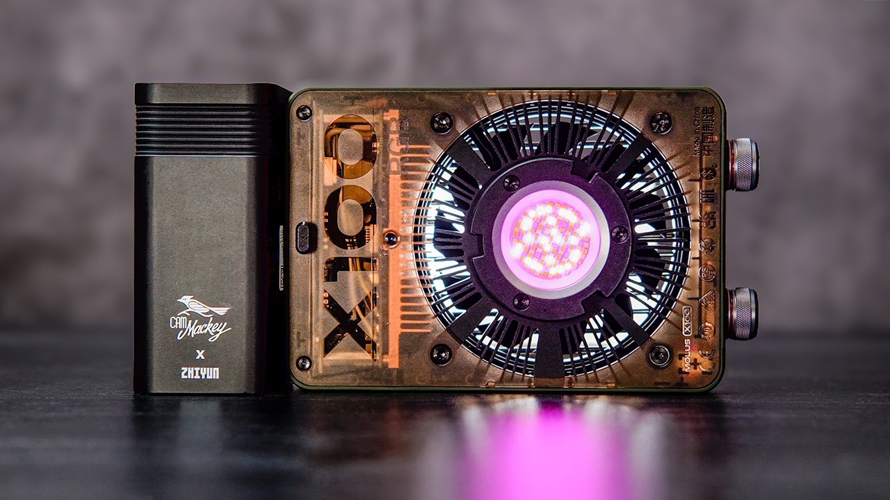 New ZHIYUN MOLUS X100 RGB - Portable, Powerful and Cool - YouTube