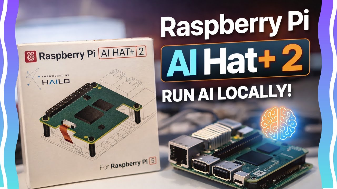 Raspberry Pi AI Hat+ 2 Assembly on Raspberry Pi 5 | Run AI & LLMs Locally (Offline AI)