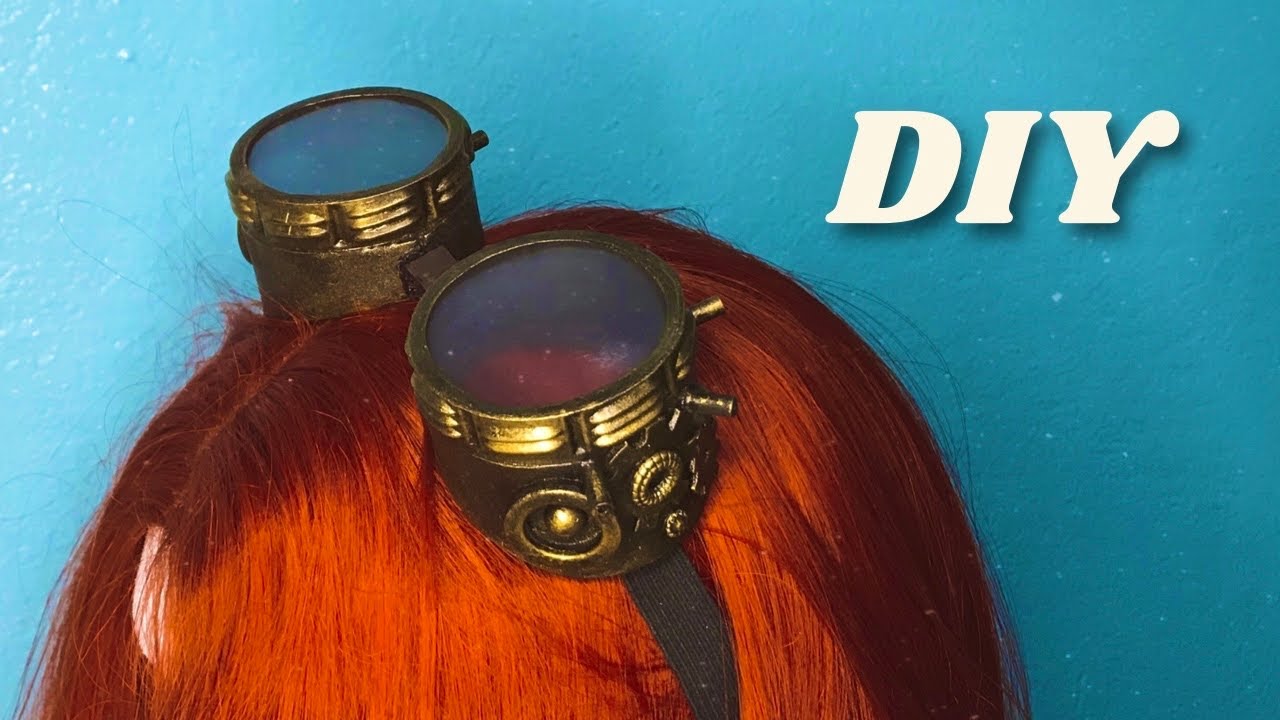 COMO FAZER ÓCULOS STEAMPUNK - DIY