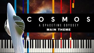 Cosmos: A Spacetime Odyssey (Main Theme) - Piano Tutorial