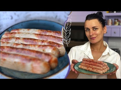 Вкуснейшие домашние КУРИНЫЕ СОСИСКИ С СЫРОМ🌭Готовим СВОИМИ РУКАМИ😋 ВКУСНО, ЛЕГКО, просто с Глинской😉