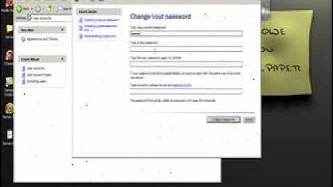 How to Change your Password in Windows XP
