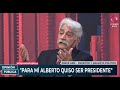 &quot;Para mí Alberto sí quiso ser Presidente&quot;, Jorge Asis, escritor y analista político #opiniónpública