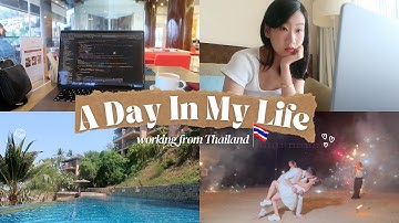 day in the life of a data scientist (working remotely in thailand)