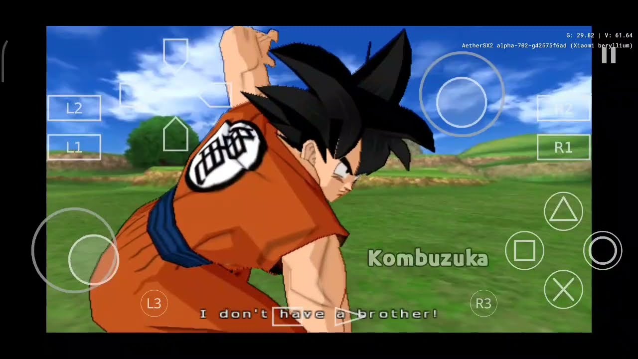 Dragon Ball Z: Budokai Tenkaichi 3 Gameplay On AetherSX2 PS2 Emulator  Android 