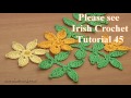 How to Crochet Leaf Branch Tutorial 46