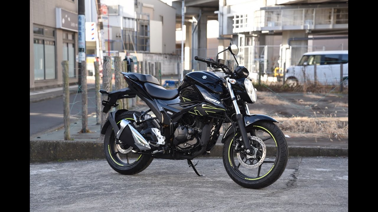 SUZUKI GIXXER150 登録済み未使用車参考動画 ジクサー150 - YouTube
