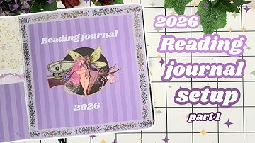 2026 Square READING JOURNAL setup 📚 Dreamy & Cosy Witches ✨ 14 different lists and trackers (PART 1)