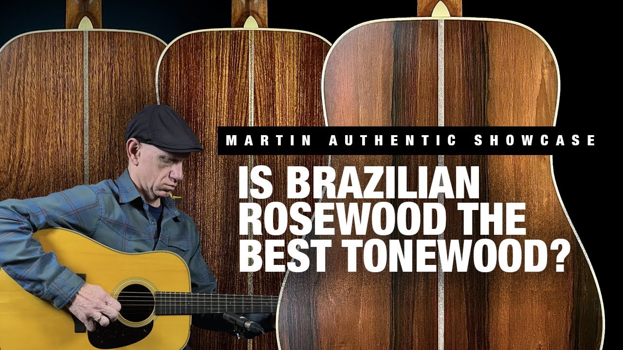 Аутентичное противостояние Мартина: бразильский, индийский и гватемальский палисандр