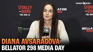 Diana Avsaragova | Bellator 298 Media Day interview
