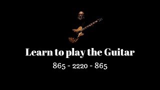 Learn to Play the Guitar!