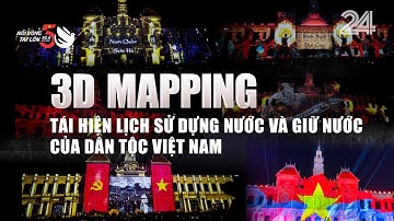 TP.HCM trình diễn 3D mapping tái hiện lịch sử dựng nước và giữ nước của dân tộc Việt Nam | VTV24