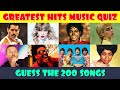 Guess the song music quiz  200 greatest hits of all time