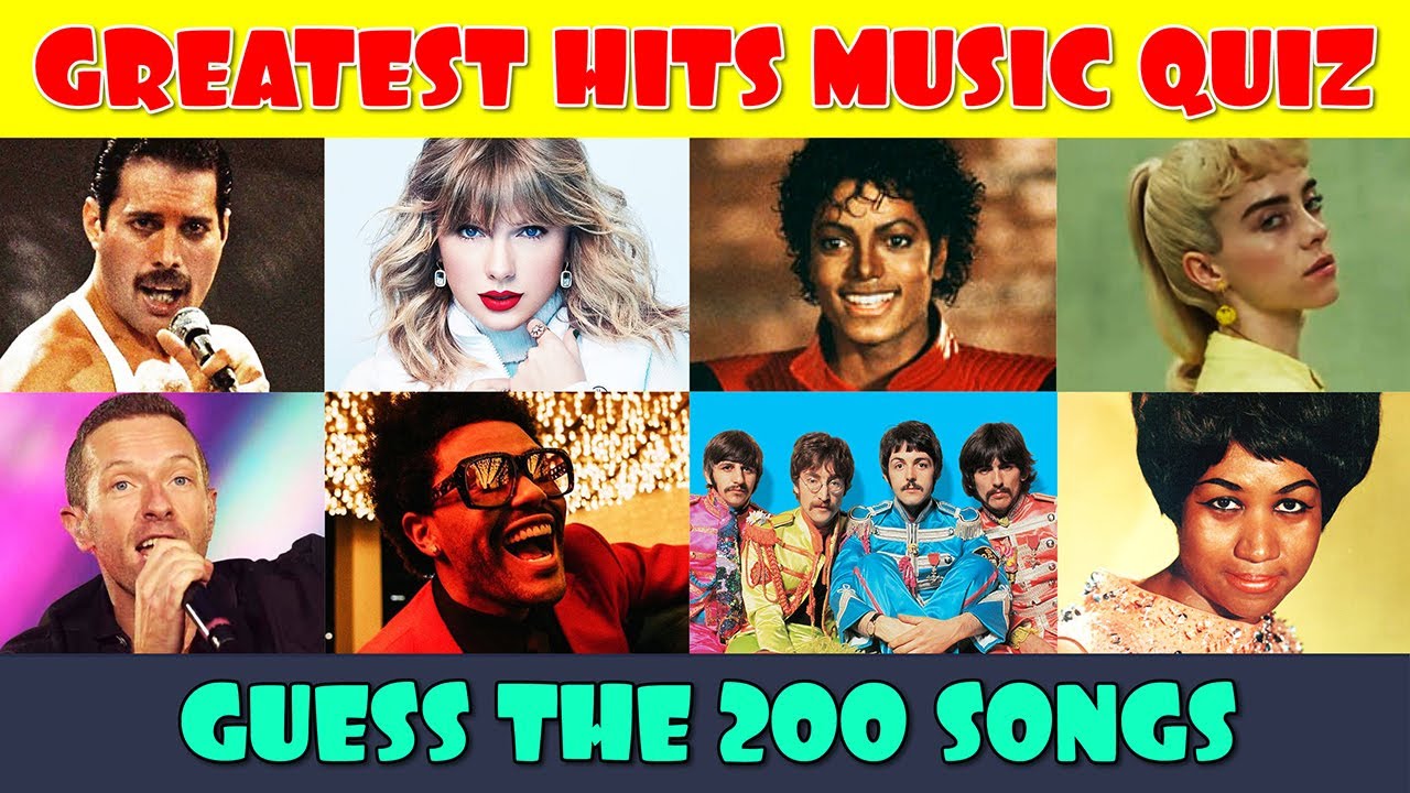 Guess the Song Music Quiz | 200 Greatest Hits of All Time