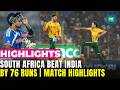India vs South Africa T20 World Cup 2026 Match Highlights: South Africa Beat India by 76 Runs