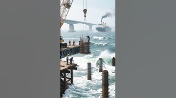 USA infrastructure ai bridge build #bridge #waterbridge #usabridge #machines #infrastructure part 02