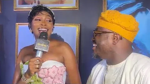 HILARIOUS MOMENT BETWEEN KIE KIE AND MASOYINBO AT FUNKE AKINDELE’S MOVIE PREMIERE 