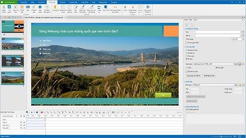 ActivePresenter eLearning 6 - Câu hỏi trắc nghiệm nhiều đáp án