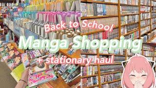 Back to School Manga & Stationary Shopping || Kinokuniya ft. Stationarypal