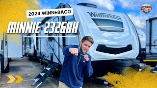 A BUNKHOUSE Travel Trailer with A PUNCH! | 2024 Winnebago Minnie 2326BH by Miller's RV 1,330 views 1 month ago 20 minutes