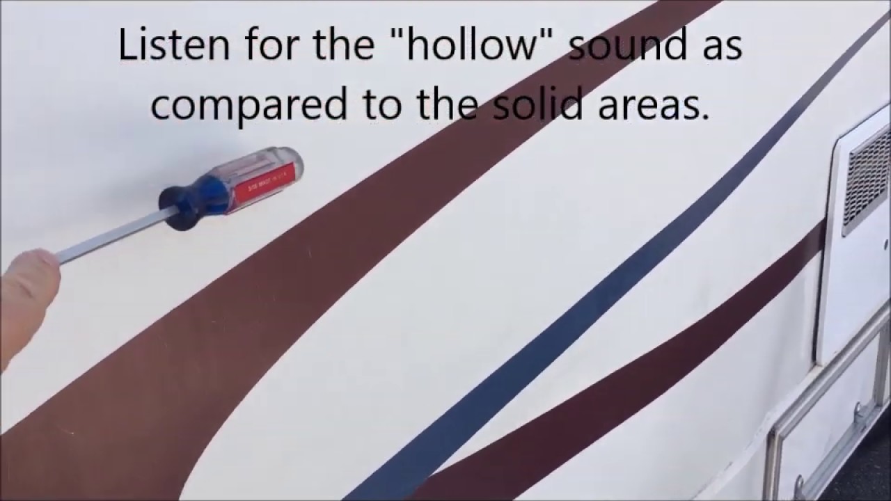 Why RV, Motorhome, & Camper Walls Delaminate, & the 1 DIY Fix. Epoxy