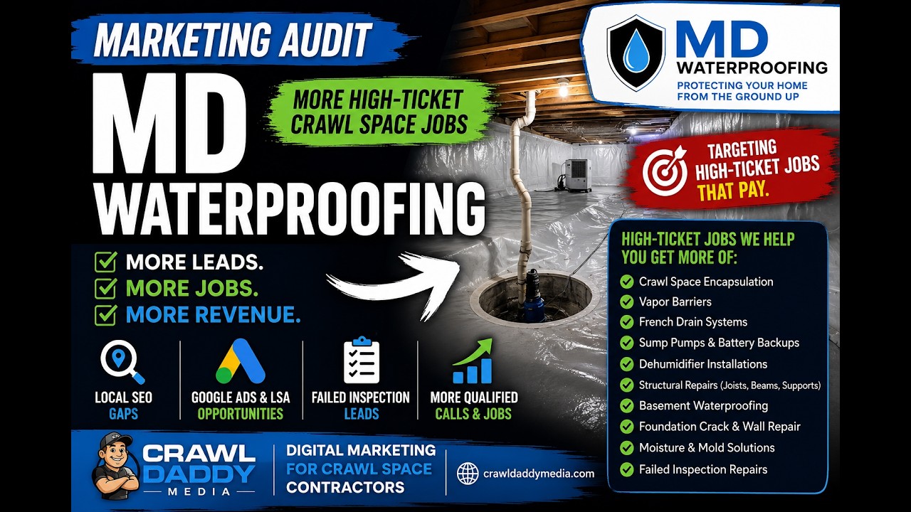 MD Waterproofing SEO audit thumbnail