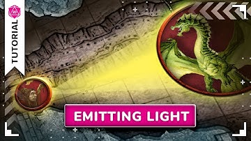 Emitting Light from Tokens with Dynamic Lighting | Roll20 Tutorial