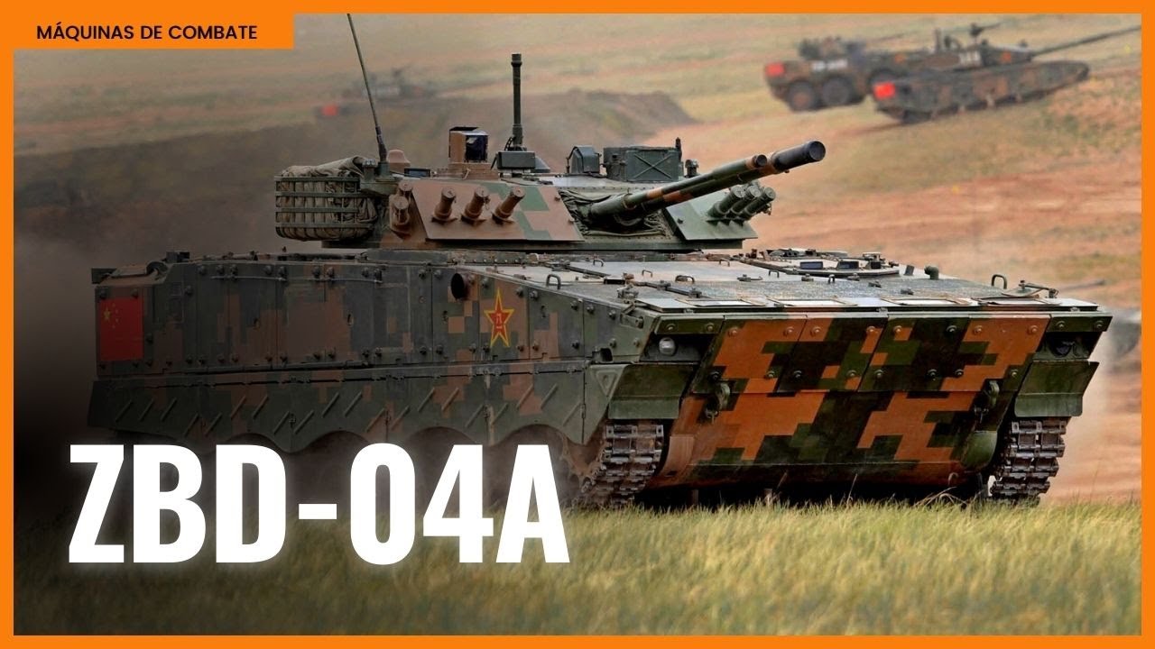 ZBD-04A  - Blindado tático de combate de infantaria chinês ! (Uma opção para o Brasil ?)