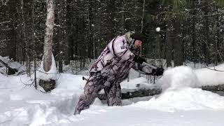 Выживание в зимнем лесу. Survival in the winter in the forest