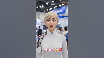 Humanoid Robot Girl Gets a Surprise Kiss💋🤖 #ai #robot #humanoidrobot #shortvideo  #shirts #aiart