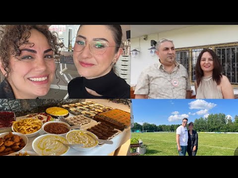 DOĞUM GÜNÜ VLOG 🎁YEMEKLER TATLILAR | KAŞLARIMI YAPTIRDIM | FAMİLY VLOG