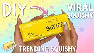 DIY Paper BUTTER Squishy! 🧈😱 Easy & SO Satisfying! @RomArtColoring  screenshot 1