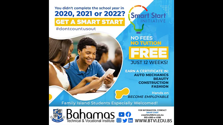 Ministry of Education & BTVI Launch Second Chance Program