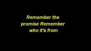 Video thumbnail of "( EFY 2001 ) Remember The Promise By Brett Raymond ( With Lyircs )"